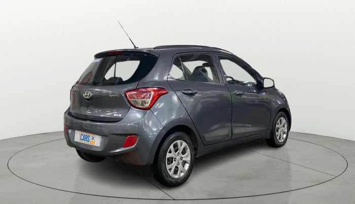 2015 Hyundai Grand i10 SPORTZ 1.2 KAPPA VTVT, Petrol, Manual, 67,072 km, Right Back Diagonal