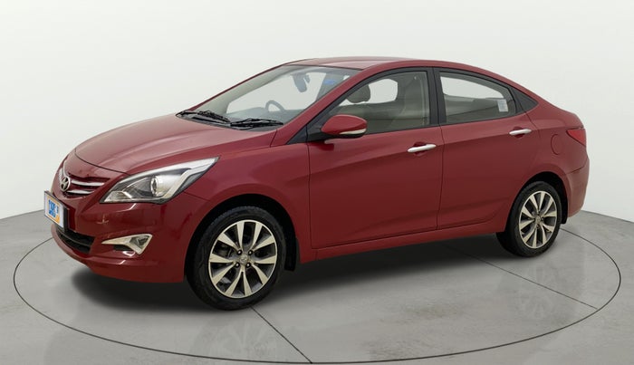 2017 Hyundai Verna 1.6 VTVT SX O, Petrol, Manual, 50,266 km, Left Front Diagonal