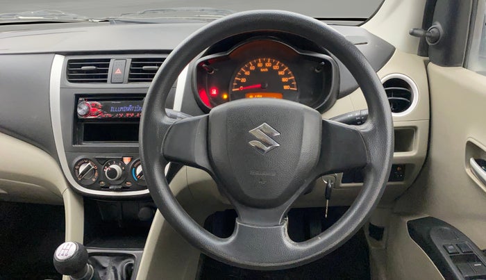 2015 Maruti Celerio VXI, Petrol, Manual, 77,665 km, Steering Wheel Close Up