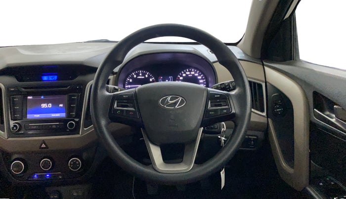 2016 Hyundai Creta S 1.6 PETROL, Petrol, Manual, 37,662 km, Steering Wheel Close Up