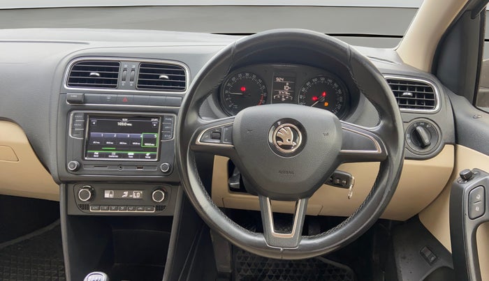 2019 Skoda Rapid AMBITION 1.5 TDI, Diesel, Manual, 97,460 km, Steering Wheel Close Up