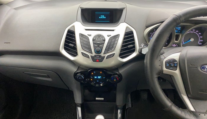 2016 Ford Ecosport TITANIUM 1.5L PETROL, Petrol, Manual, 1,17,021 km, Air Conditioner