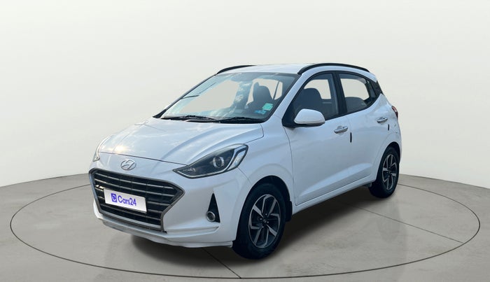 2021 Hyundai GRAND I10 NIOS ASTA 1.2 KAPPA VTVT, Petrol, Manual, 1,37,594 km, Left Front Diagonal
