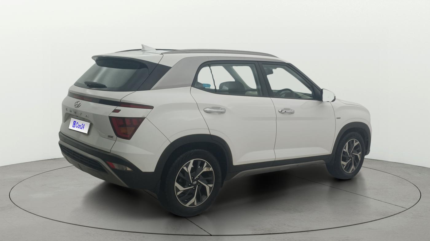 2021 Hyundai Creta SX (O) IVT 1.5 PETROL, Petrol, Automatic, 68,510 km, Right Back Diagonal