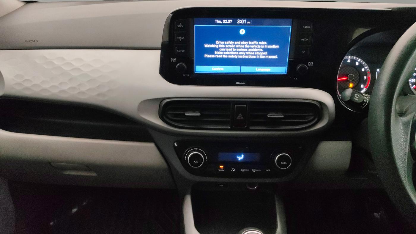2020 Hyundai GRAND I10 NIOS SPORTZ 1.2 KAPPA VTVT CNG, CNG, Manual, 76,501 km, Air Conditioner