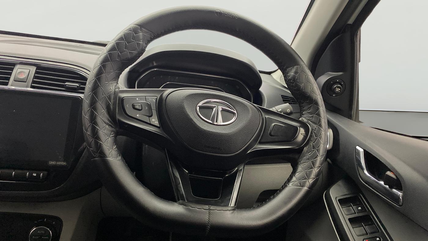 2021 Tata Tiago XZA PLUS PETROL, Petrol, Automatic, 1,02,224 km, Steering Wheel Close Up