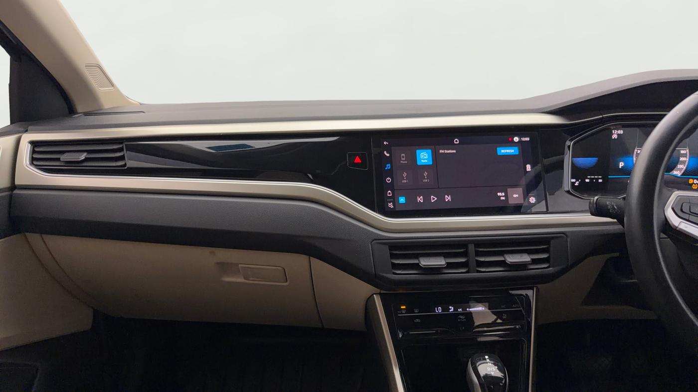 2023 Volkswagen VIRTUS TOPLINE TSI 1.0 AT, Petrol, Automatic, 64,199 km, Air Conditioner