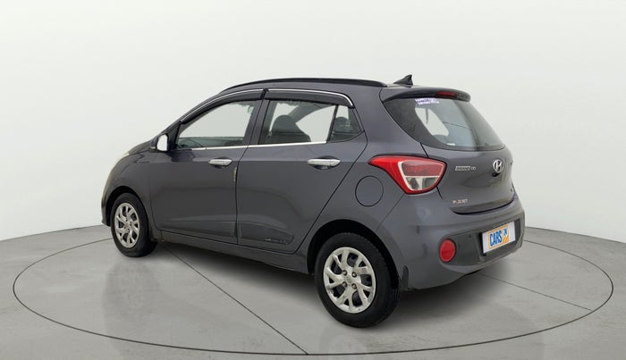 2017 Hyundai Grand i10 SPORTZ (O) 1.2 KAPPA VTVT, Petrol, Manual, 39,391 km, Left Back Diagonal