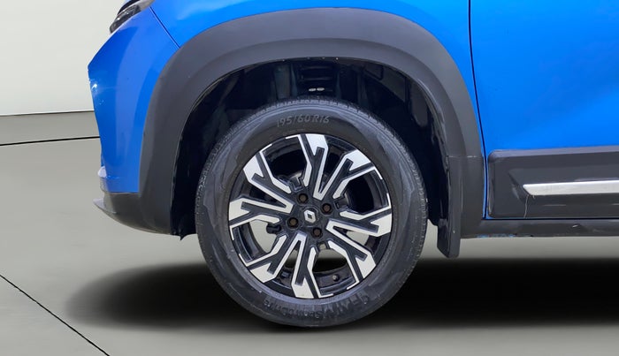 2021 Renault Kiger RXZ TURBO CVT, Petrol, Automatic, 24,785 km, Left Front Wheel