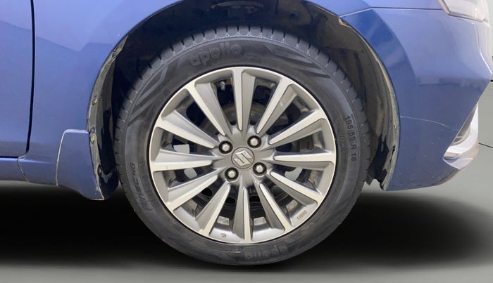 2019 Maruti Ciaz ALPHA  AT 1.5 SHVS PETROL, Petrol, Automatic, 70,245 km, Right Front Wheel