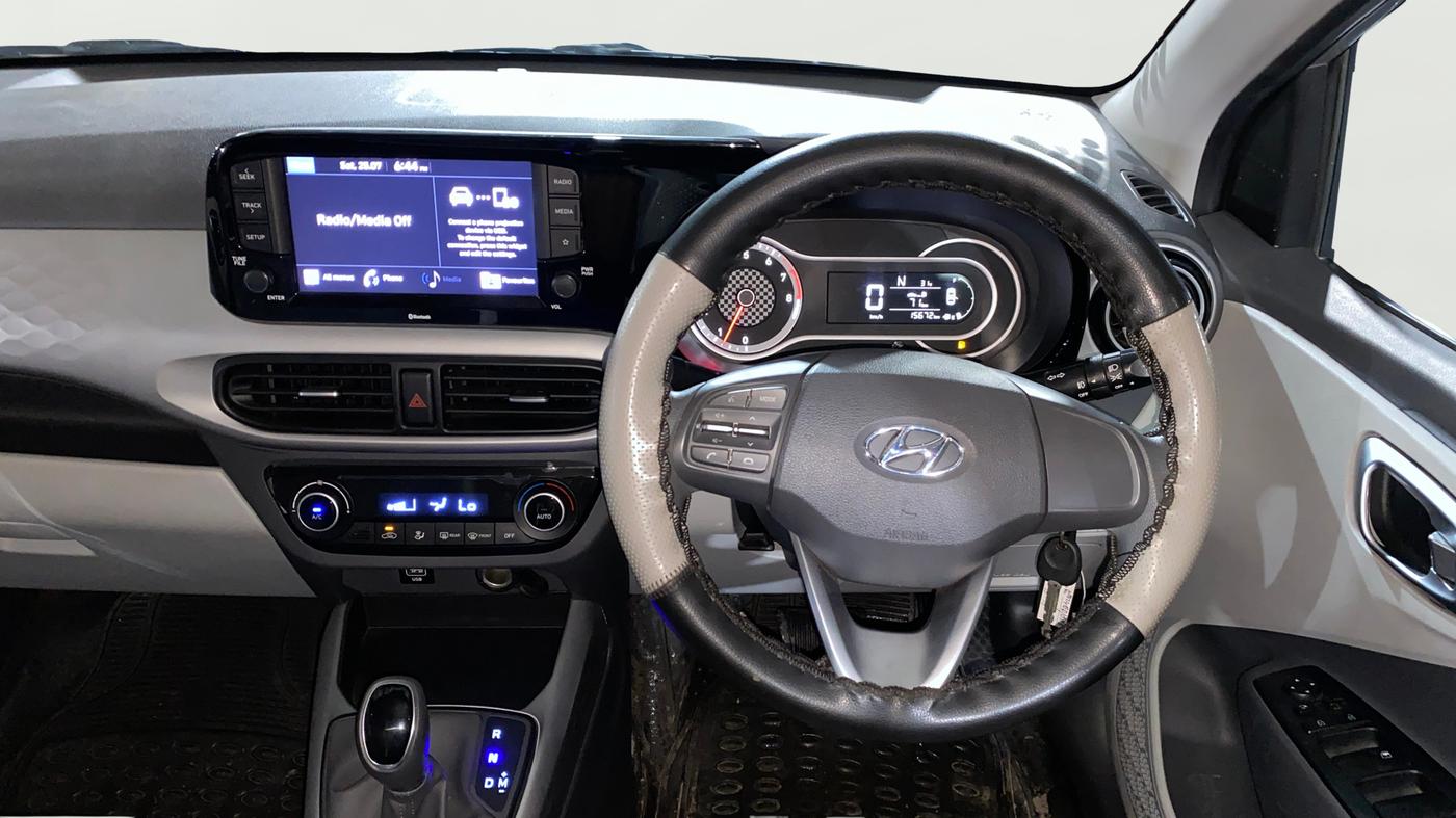 2021 Hyundai GRAND I10 NIOS SPORTZ AMT 1.2 KAPPA VTVT, Petrol, Automatic, 15,669 km, Steering Wheel Close Up