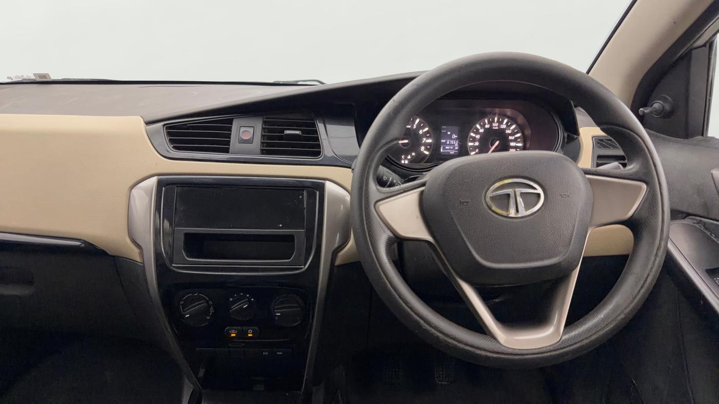 2015 Tata Zest XE PETROL, Petrol, Manual, 67,540 km, Steering Wheel Close Up