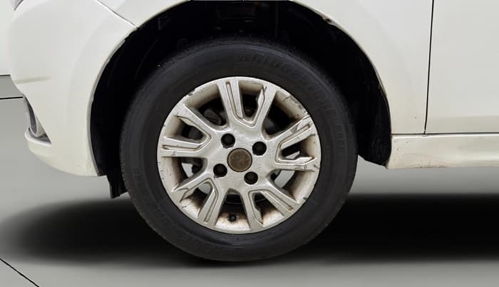2017 Tata Tiago XZ PETROL, Petrol, Manual, 50,875 km, Left Front Wheel