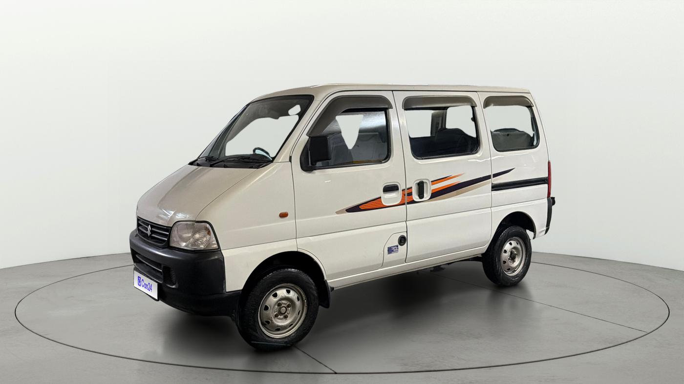 2017 Maruti Eeco 5 STR WITH A/C+HTR CNG, CNG, Manual, 80,504 km, Left Front Diagonal