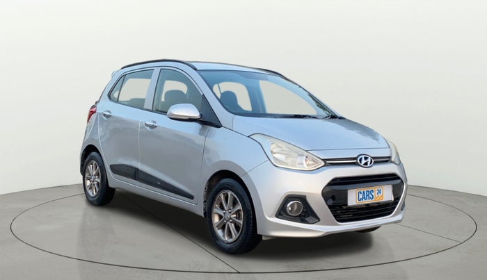 2016 Hyundai Grand i10 ASTA 1.2 KAPPA VTVT, Petrol, Manual, 76,742 km, Right Front Diagonal