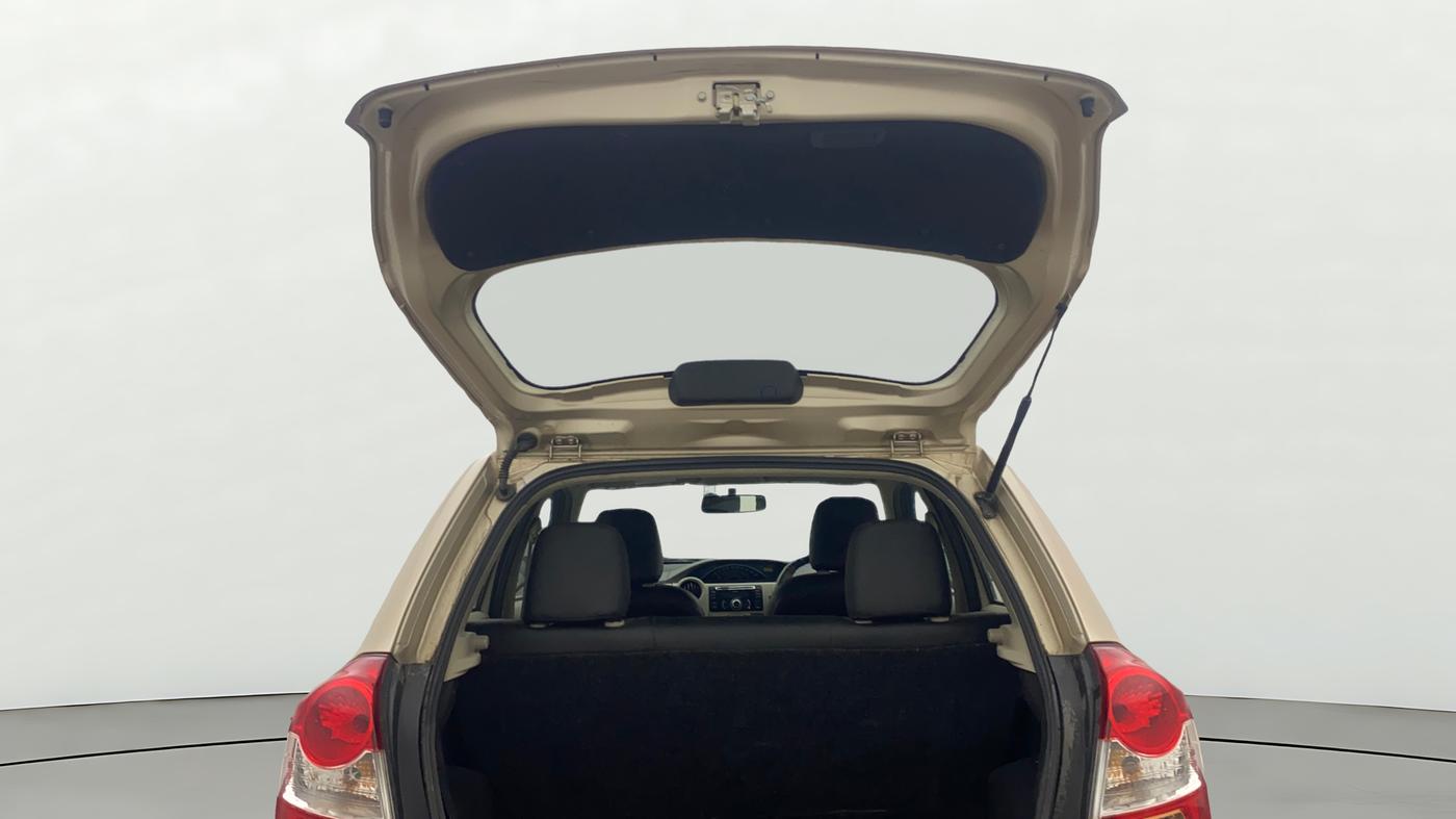 2013 Toyota Etios Liva G, Petrol, Manual, 17,283 km, Boot Door Open