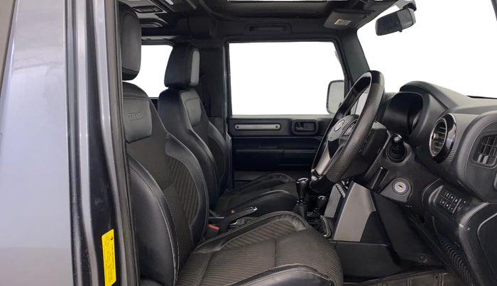 2022 Mahindra Thar LX HARD TOP 4WD MT, Diesel, Manual, 72,179 km, Right Side Front Door Cabin