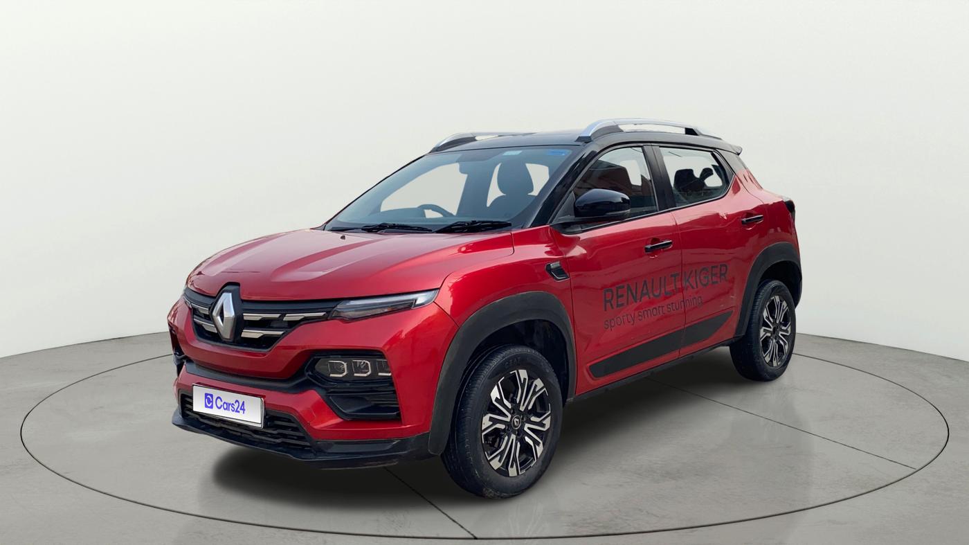 2023 Renault Kiger RXZ TURBO MT, Petrol, Manual, 8,888 km, Left Front Diagonal