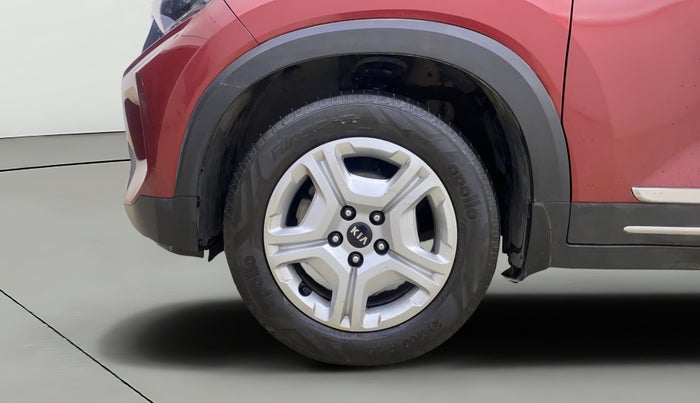 2021 KIA SONET HTX 1.0 IMT, Petrol, Manual, 53,981 km, Left Front Wheel