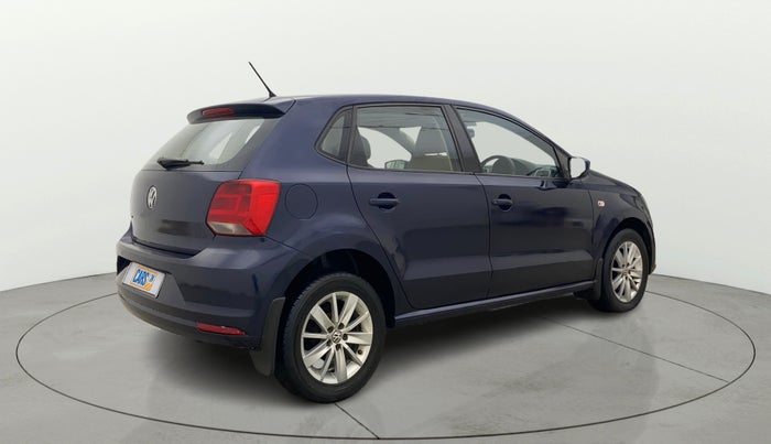 2015 Volkswagen Polo HIGHLINE1.2L, Petrol, Manual, 87,719 km, Right Back Diagonal