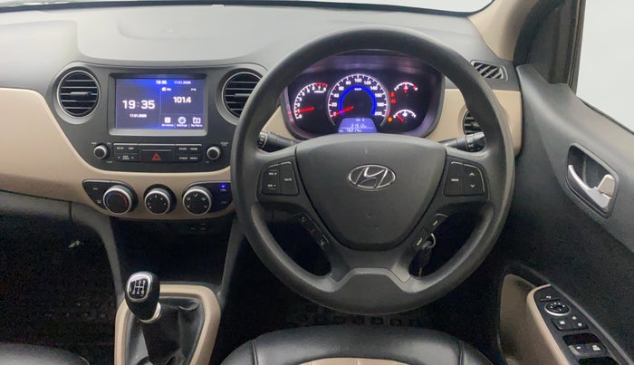 2019 Hyundai Grand i10 SPORTZ 1.2 KAPPA VTVT, Petrol, Manual, 78,213 km, Steering Wheel Close Up