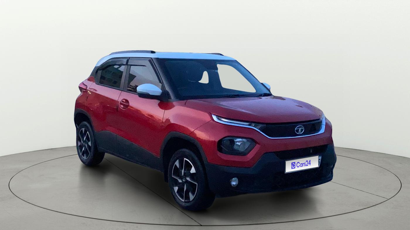 2022 Tata PUNCH CREATIVE  1.2 RTN DUAL TONE, Petrol, Manual, 85,586 km, Right Front Diagonal