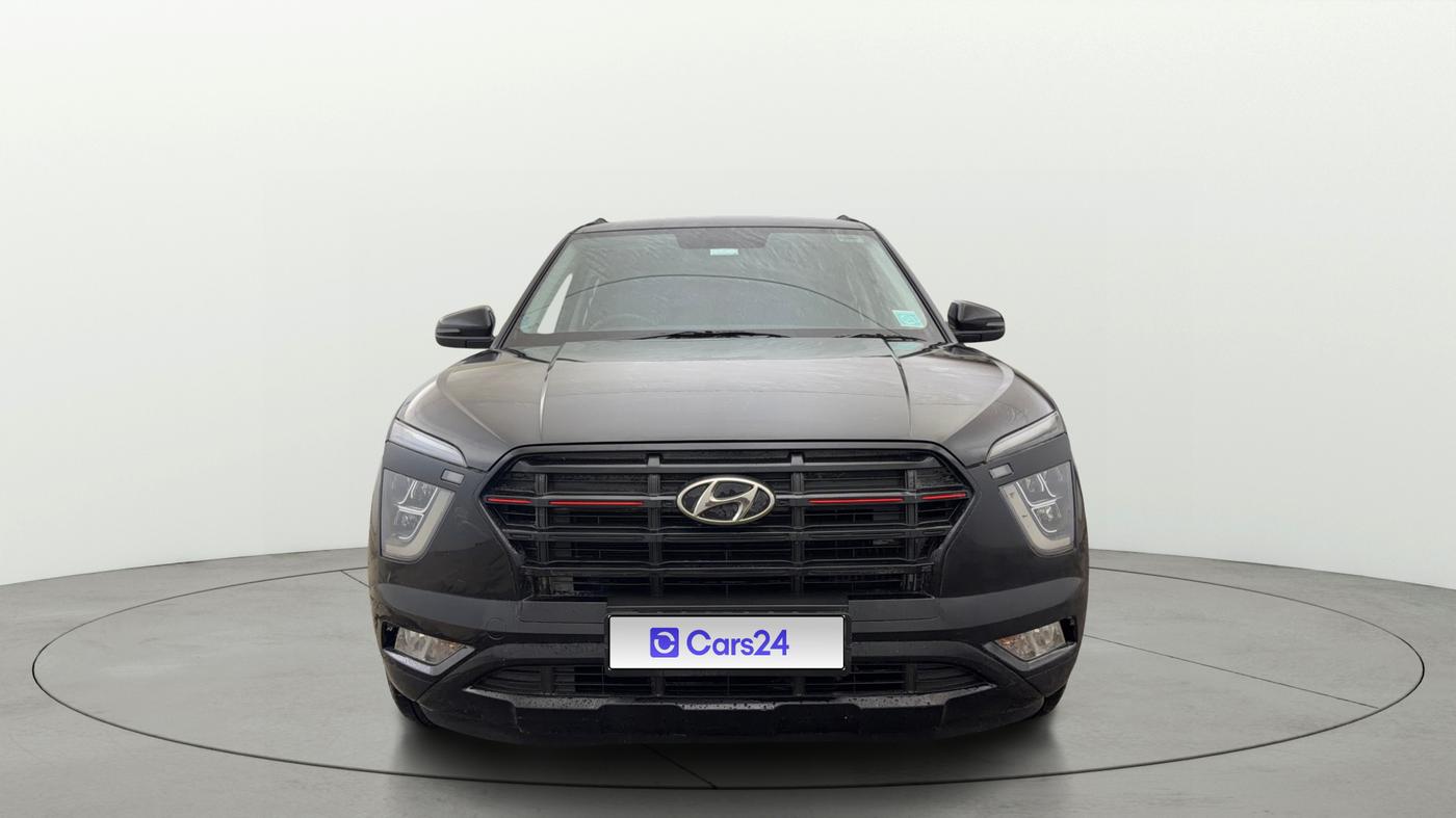 2023 Hyundai Creta SX (O) 1.5 Diesel AT Knight Edition, Diesel, Automatic, 72,509 km, Front