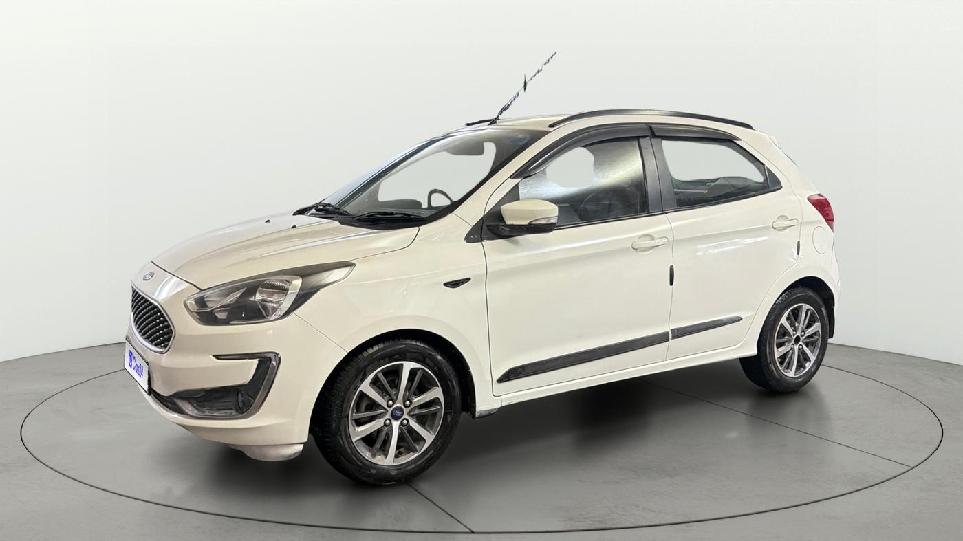 2021 Ford New Figo TITANIUM PLUS 1.2 PETROL AT, Petrol, Automatic, 69,969 km, Left Front Diagonal