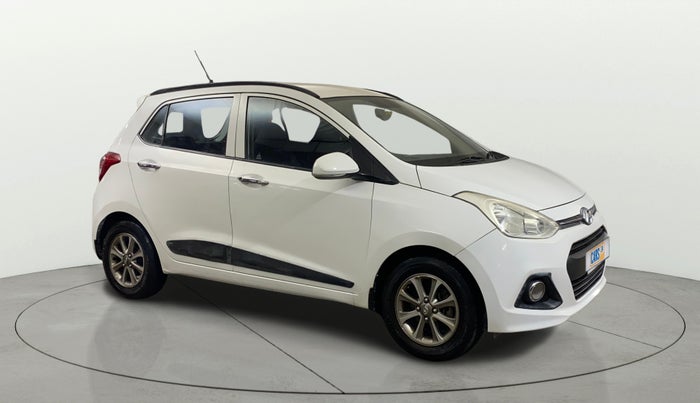 2014 Hyundai Grand i10 ASTA (O) 1.2 KAPPA VTVT, Petrol, Manual, 77,784 km, Right Front Diagonal