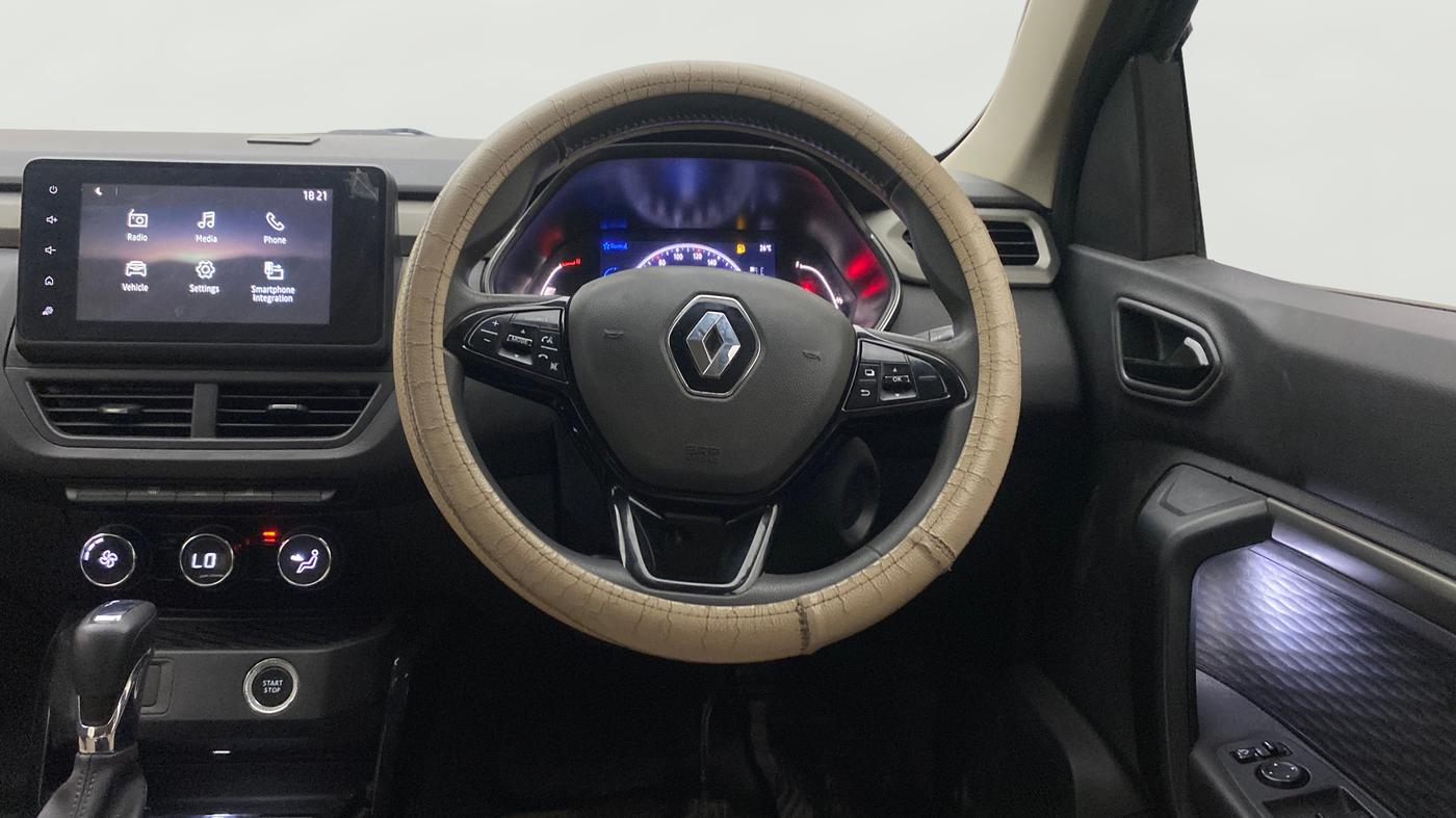 2021 Renault Kiger RXZ TURBO CVT, Petrol, Automatic, 74,919 km, Steering Wheel Close Up