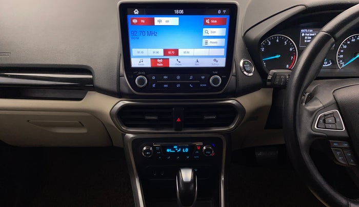 2020 Ford Ecosport TITANIUM + 1.5L PETROL AT, Petrol, Automatic, 48,073 km, Air Conditioner