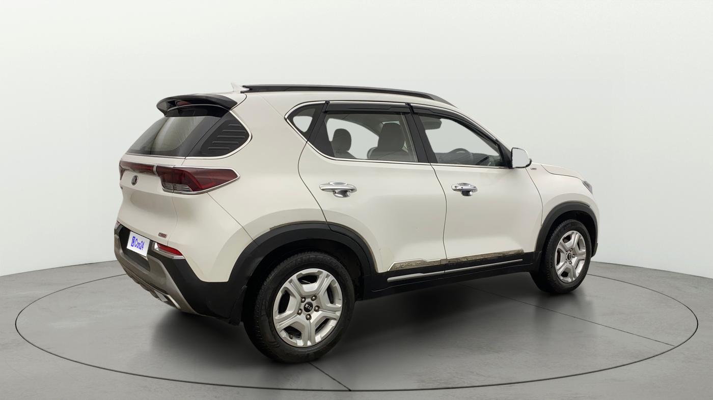 2021 KIA SONET HTX 1.0 IMT, Petrol, Manual, 39,788 km, Right Back Diagonal