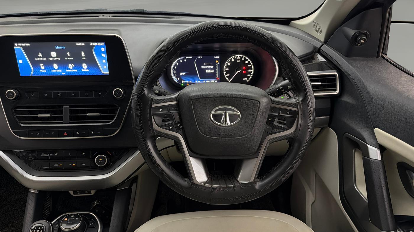 2021 Tata Safari XZ PLUS, Diesel, Manual, 59,576 km, Steering Wheel Close Up
