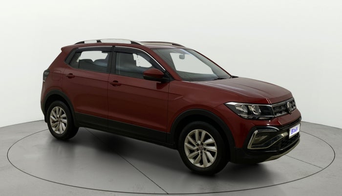 2022 Volkswagen TAIGUN HIGHLINE 1.0 TSI AT, Petrol, Automatic, 27,976 km, Right Front Diagonal