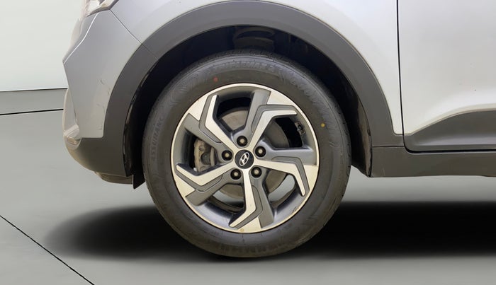 2019 Hyundai Creta SX AT 1.6 PETROL, Petrol, Automatic, 1,01,911 km, Left Front Wheel