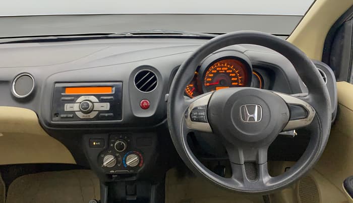 2014 Honda Amaze 1.2L I-VTEC S, Petrol, Manual, 84,220 km, Steering Wheel Close Up