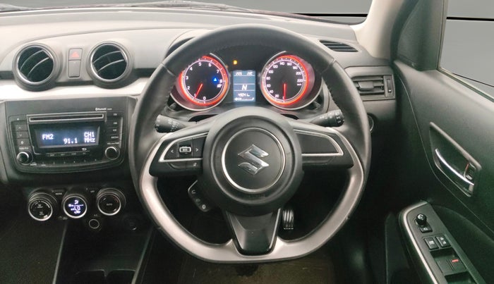 2019 Maruti Swift ZXI AMT, Petrol, Automatic, 49,028 km, Steering Wheel Close Up