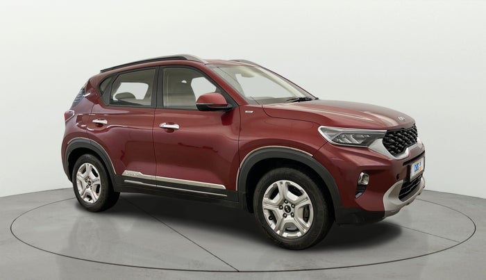 2020 KIA SONET HTX 1.0 IMT, Petrol, Manual, 38,331 km, Right Front Diagonal