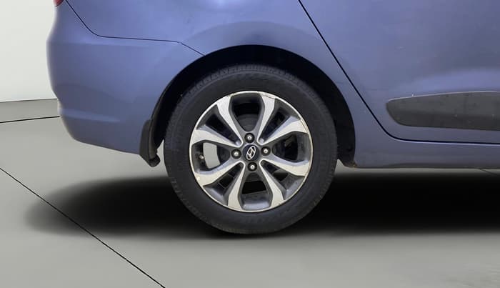 2015 Hyundai Xcent SX AT 1.2 (O), Petrol, Automatic, 41,007 km, Right Rear Wheel