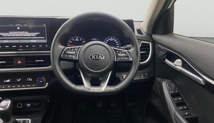 2021 KIA SELTOS HTX ANNIVERSARY EDITION 1.5 PETROL, Petrol, Manual, 54,731 km, Steering Wheel Close Up