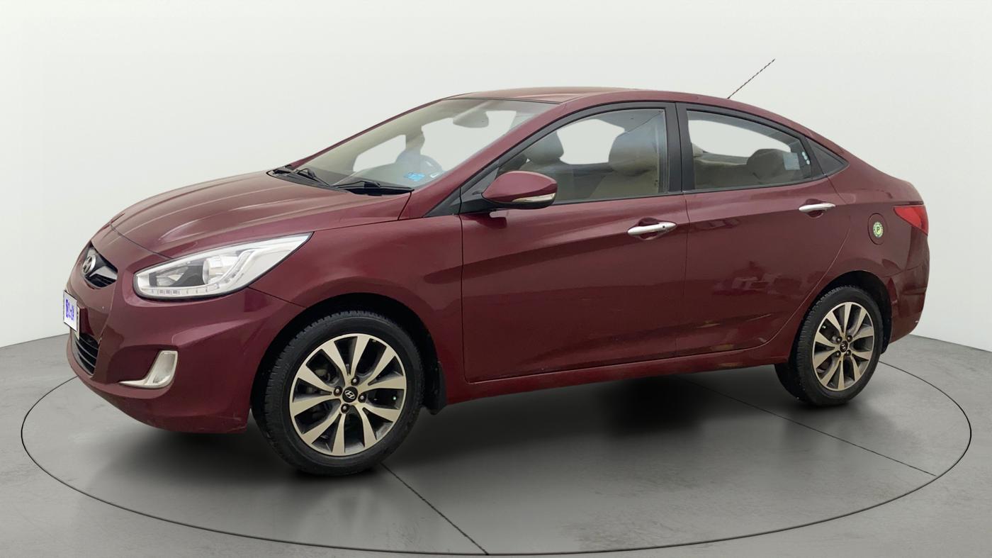 2013 Hyundai Verna FLUIDIC 1.6 VTVT SX, Petrol, Manual, 52,089 km, Left Front Diagonal