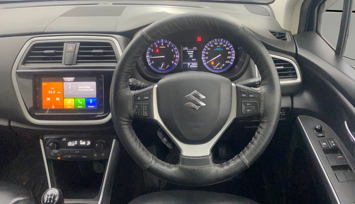 2022 Maruti S Cross ZETA 1.5, Petrol, Manual, 35,461 km, Steering Wheel Close Up