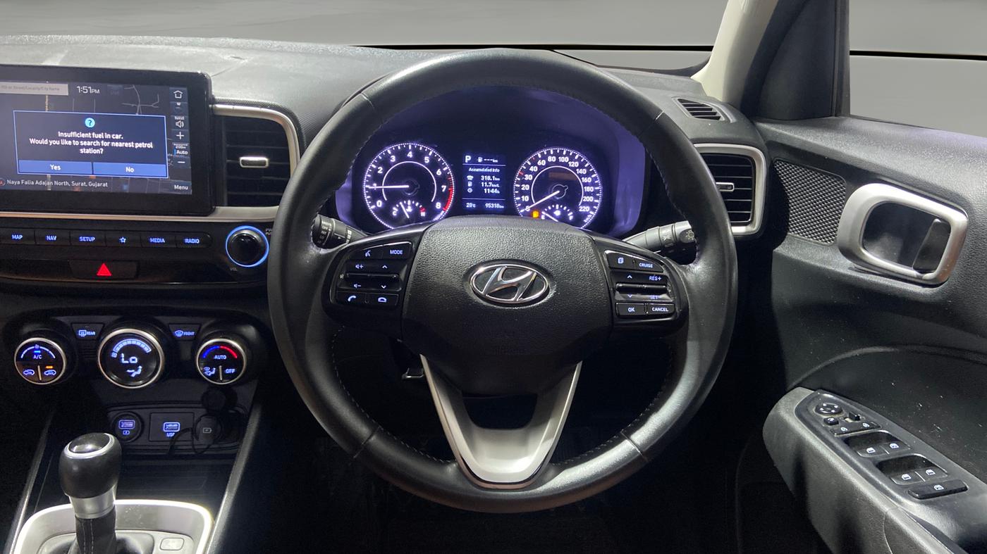 2019 Hyundai VENUE SX PLUS 1.0 TURBO DCT, Petrol, Automatic, 96,618 km, Steering Wheel Close Up