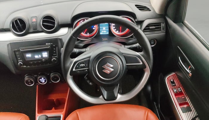2018 Maruti Swift ZXI AMT, Petrol, Automatic, 37,122 km, Steering Wheel Close Up
