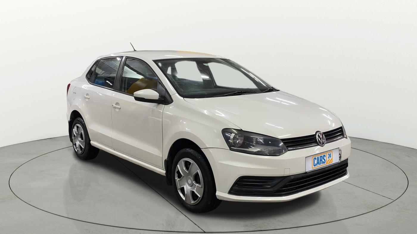 2018 Volkswagen Ameo COMFORTLINE 1.0L, Petrol, Manual, 1,06,101 km, Right Front Diagonal