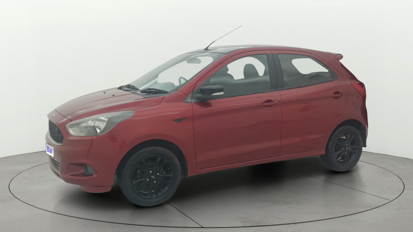 2018 Ford New Figo TITANIUM 1.2 PETROL MT, Petrol, Manual, 54,337 km, Left Front Diagonal