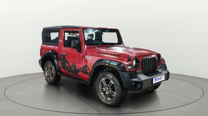 2021 Mahindra Thar LX HARD TOP 4WD MT, Diesel, Manual, 90,737 km, Right Front Diagonal