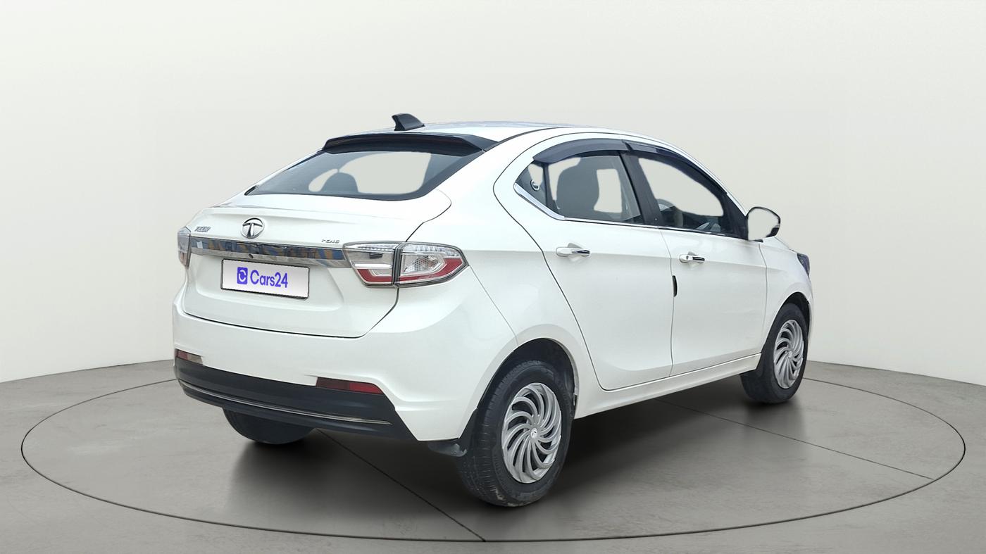 2024 Tata TIGOR XZ PLUS CNG LEATHERETTE PACK, CNG, Manual, 57,411 km, Right Back Diagonal