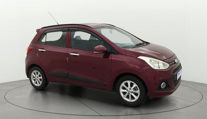 2016 Hyundai Grand i10 ASTA AT 1.2 KAPPA VTVT, Petrol, Automatic, 37,424 km, Right Front Diagonal