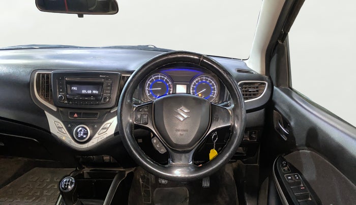 2018 Maruti Baleno DELTA PETROL 1.2, Petrol, Manual, 1,00,107 km, Steering Wheel Close Up